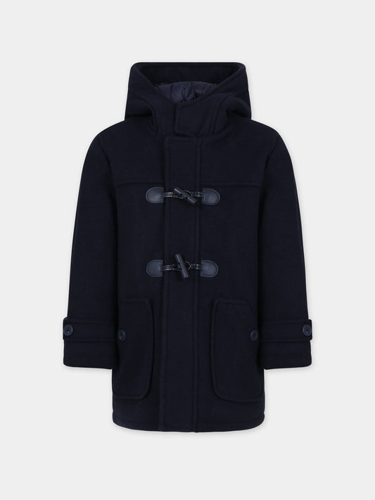 Cappotto blu per bambino