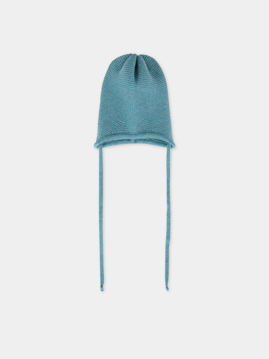 Cuffia turchese per neonato,Little Bear,1116 POLVERE