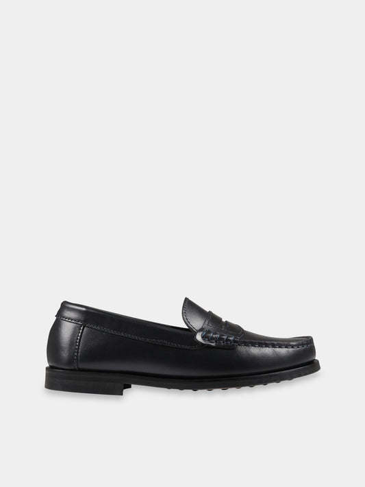 Mocassini blu per bambino,Gallucci Kids,J01969AU014800