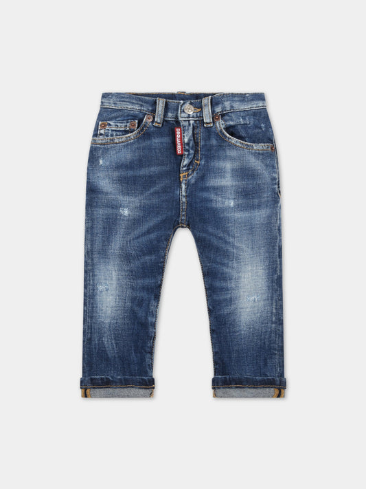 Jeans celeste per neonato,Dsquared2,DQ01TC D0071 DQ01