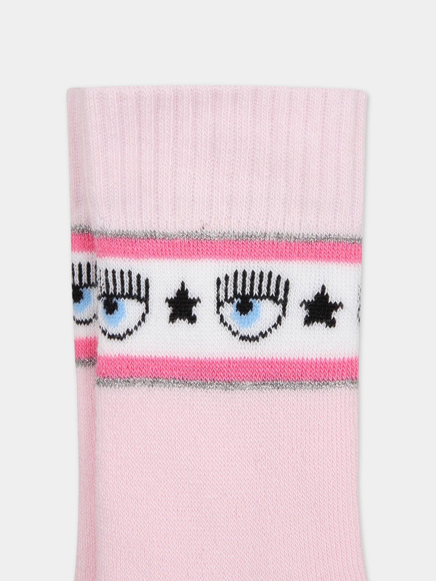 Set multicolor per bambina con iconici occhi,Chiara Ferragni Collection,59A000 1084 0090