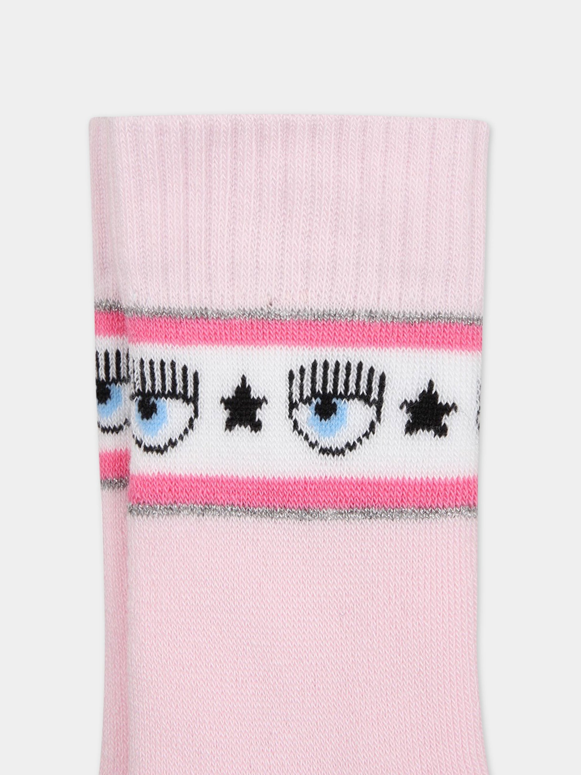 Set multicolor per bambina con iconici occhi,Chiara Ferragni Collection,59A000 1084 0090