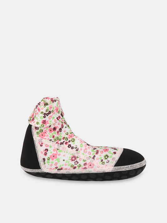 Calzini per bambina con stampa floreale,Molo,7S23U301 6681