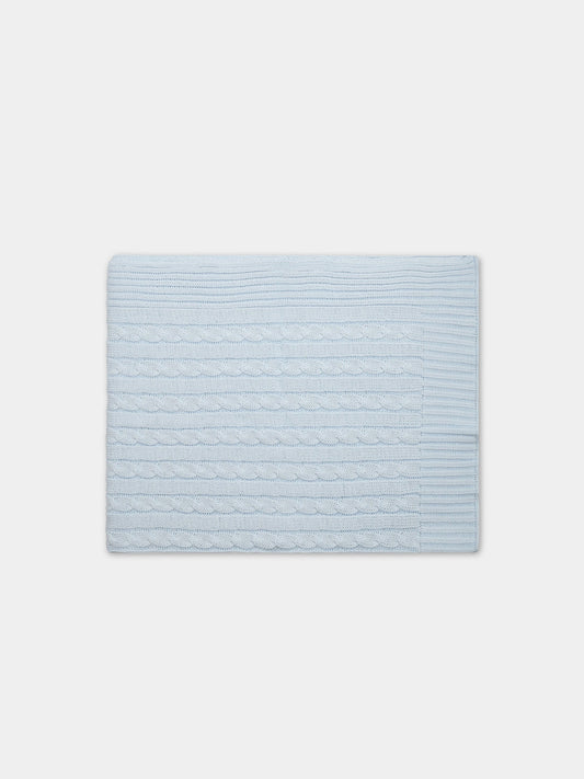Coperta celeste per neonato,Little Bear,6114 CIELO
