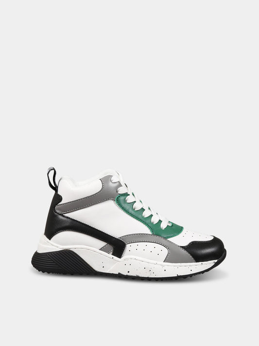 Sneakers multicolor per bambino con logo,Stella Mccartney Kids,TS0P76 Z1156 999