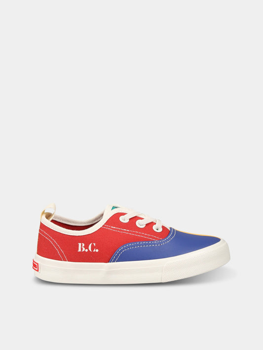 Sneakers multicolor per bambini con logo,Bobo Choses,123AI024