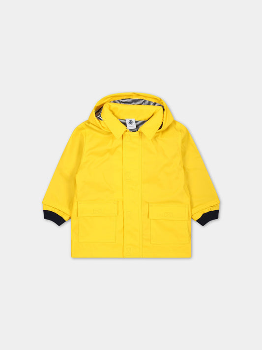 Impermeabile giallo per neonati,Petit Bateau,A04CJ JAUNE