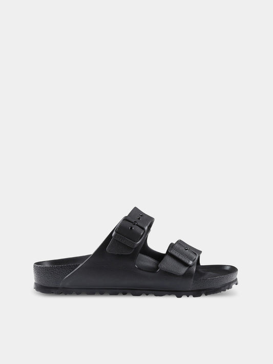 Sandali neri  Arizona Eva  per bambini con logo,Birkenstock,129423
