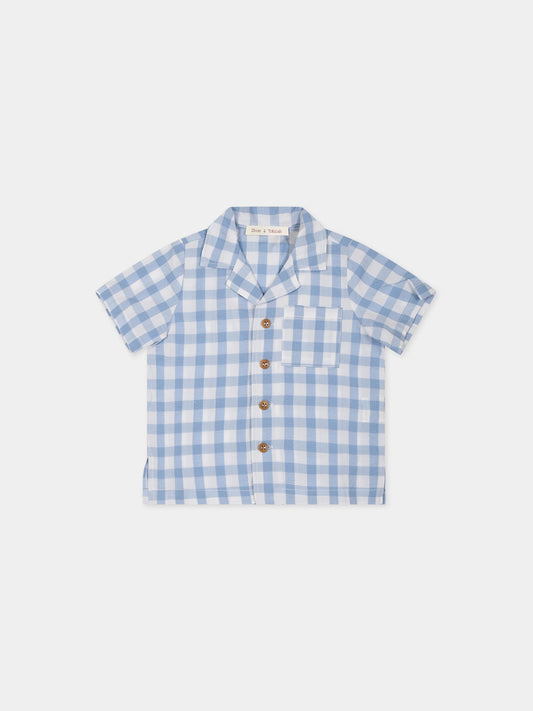 Camicia azzurra per neonato,Zhoe & Tobiah,SEQ4 10