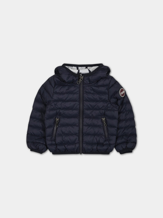 Piumino blu per neonato con iconico logo,Colmar Originals Kids,3487B 8VX 68