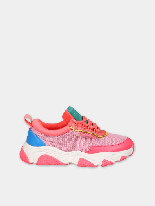 Sneakers multicolor per bambina,Billieblush,U19333 473