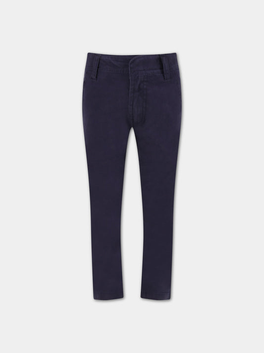 Pantalone blu per bambino,Timberland,T24C10 85T