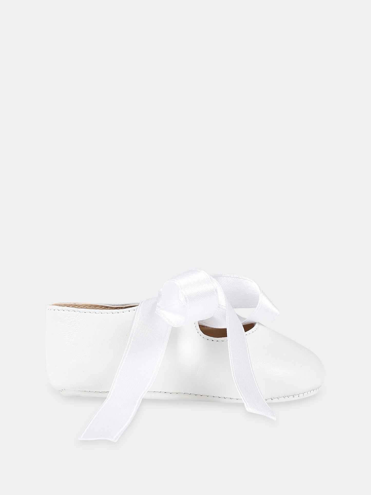 Ballerine bianche per neonata,Gallucci Kids,C20033AM9NB100