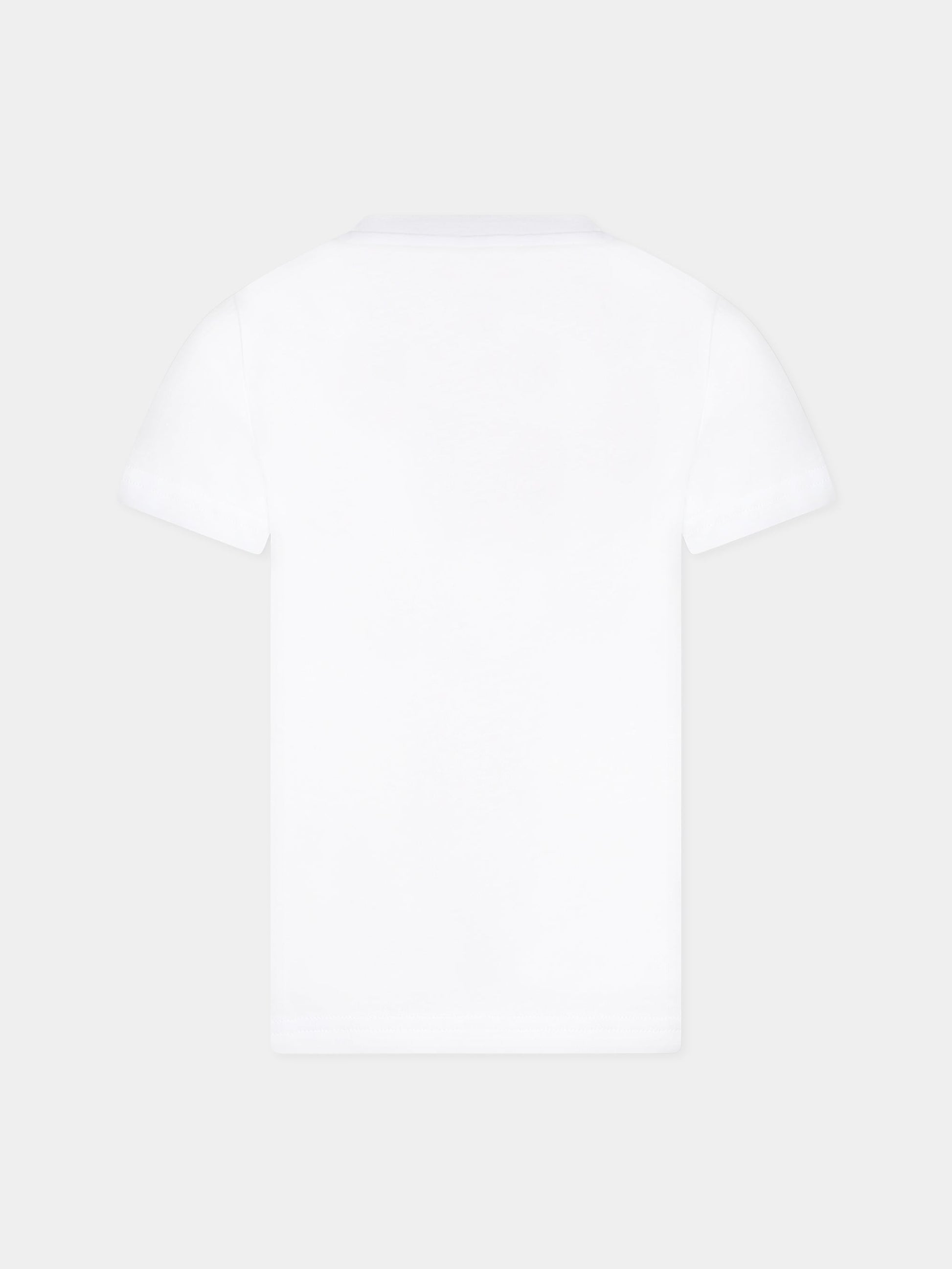 T-shirt bianca per bambino con logo,Dsquared2,DQ1757 D00MV D2T948U DQ100