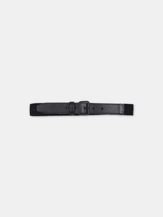 Cintura blu per bambino con logo,Armani Junior,401522 3F562 06935