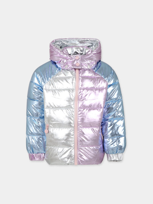 Piumino multicolor per bambina,Stella Mccartney Kids,TT2B07 Z0546 999