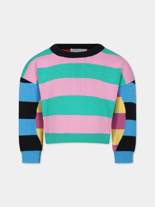 Maglione multicolor per bambina,Stella Mccartney Kids,TT9B50 Z1562 999
