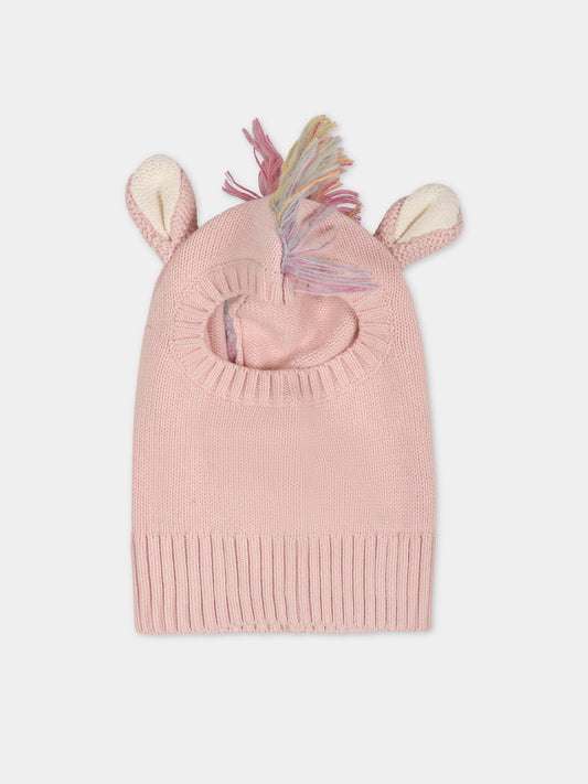 Balaclava rosa per bambina,Stella Mccartney Kids,TT0A57 Z1528 505