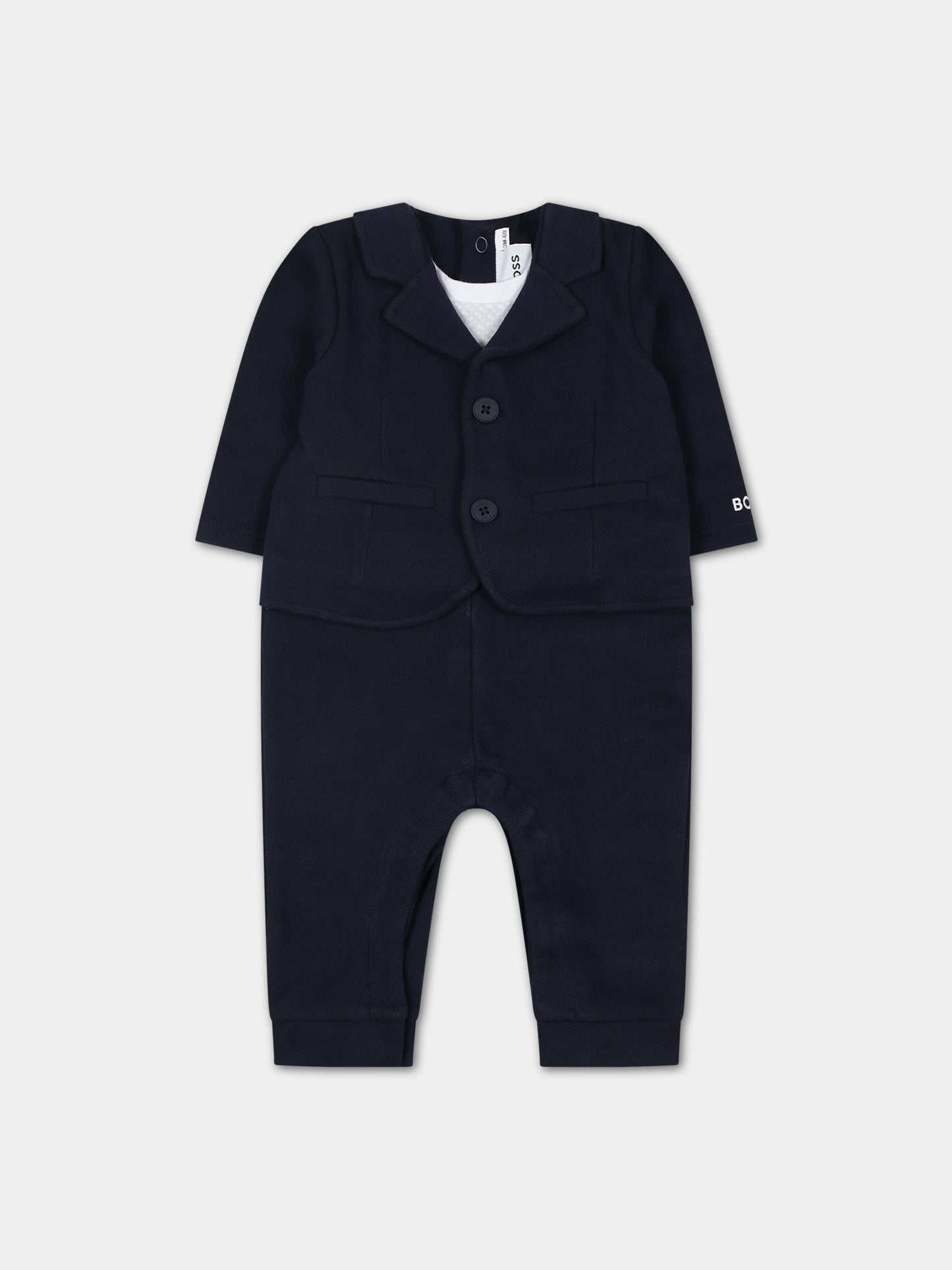 Tutina per neonato blu,Boss,J94357 849