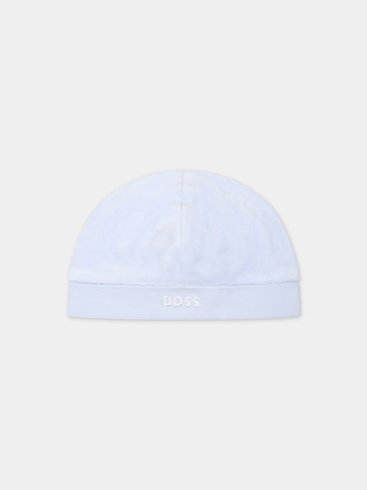 Cappello celeste per neonato,Boss,J91153 771