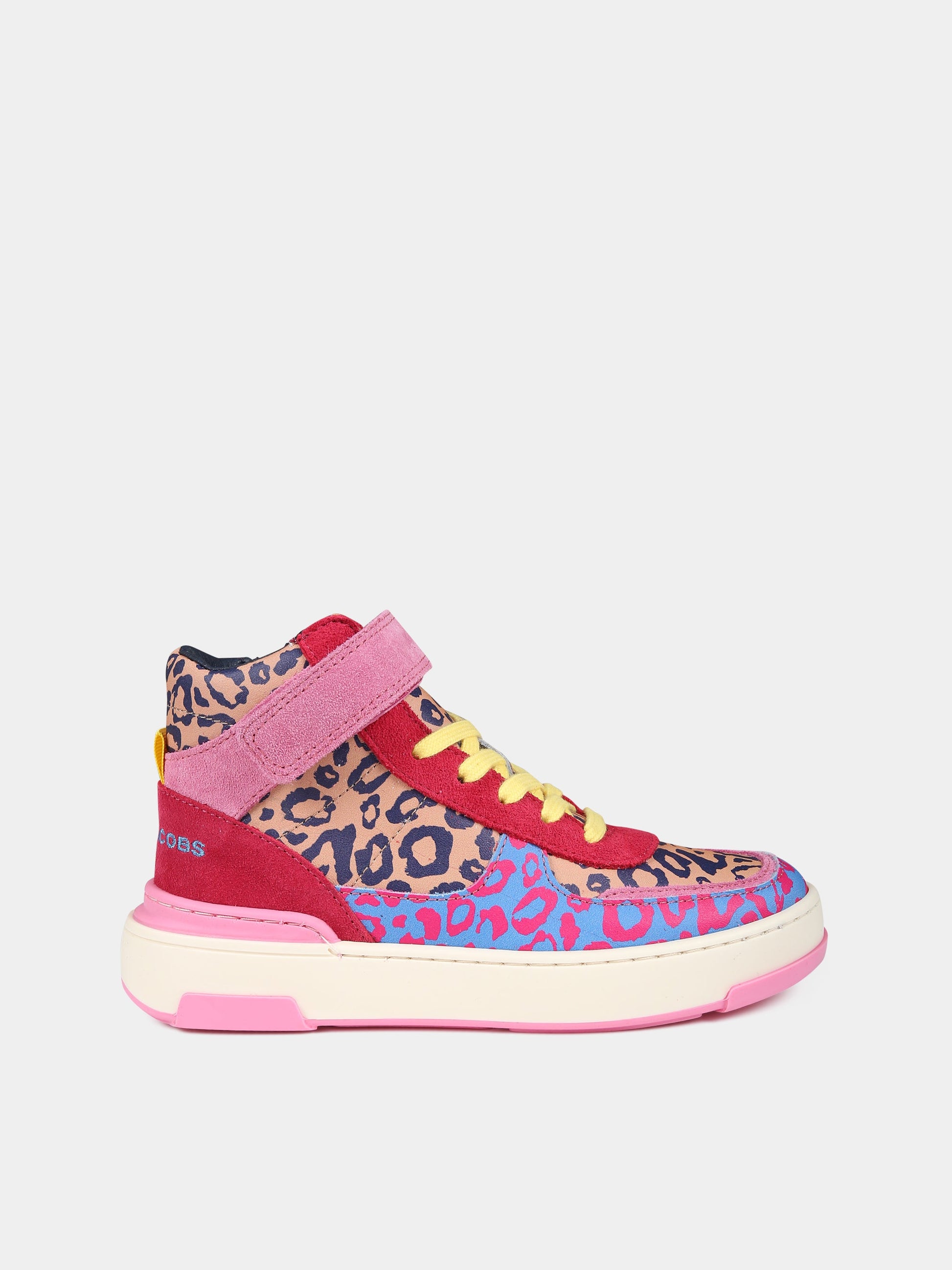 Sneakers multicolor per bambina con logo,Little Marc Jacobs,W19139 Z41