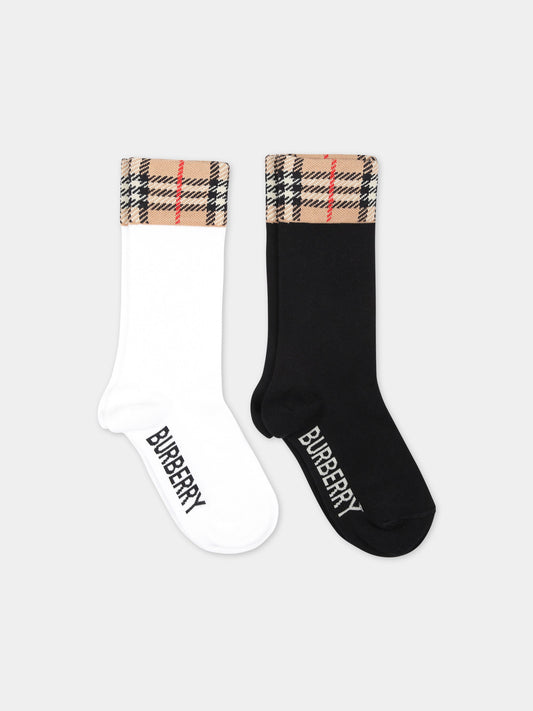 Set multicolor per bambini con logo,Burberry Kids,8070637