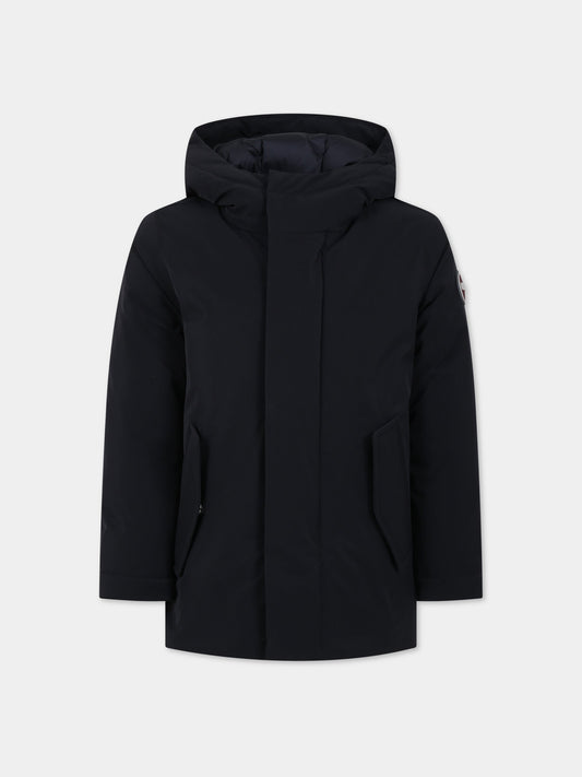 Parka nero per bambino con logo,Colmar Originals Kids,3420 4XV 99