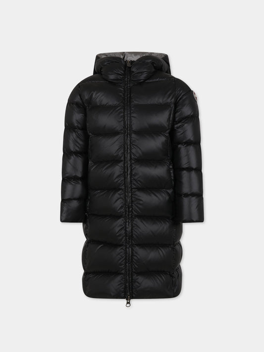 Piumino nero per bambina con logo,Colmar Originals Kids,3499A 5WG 99