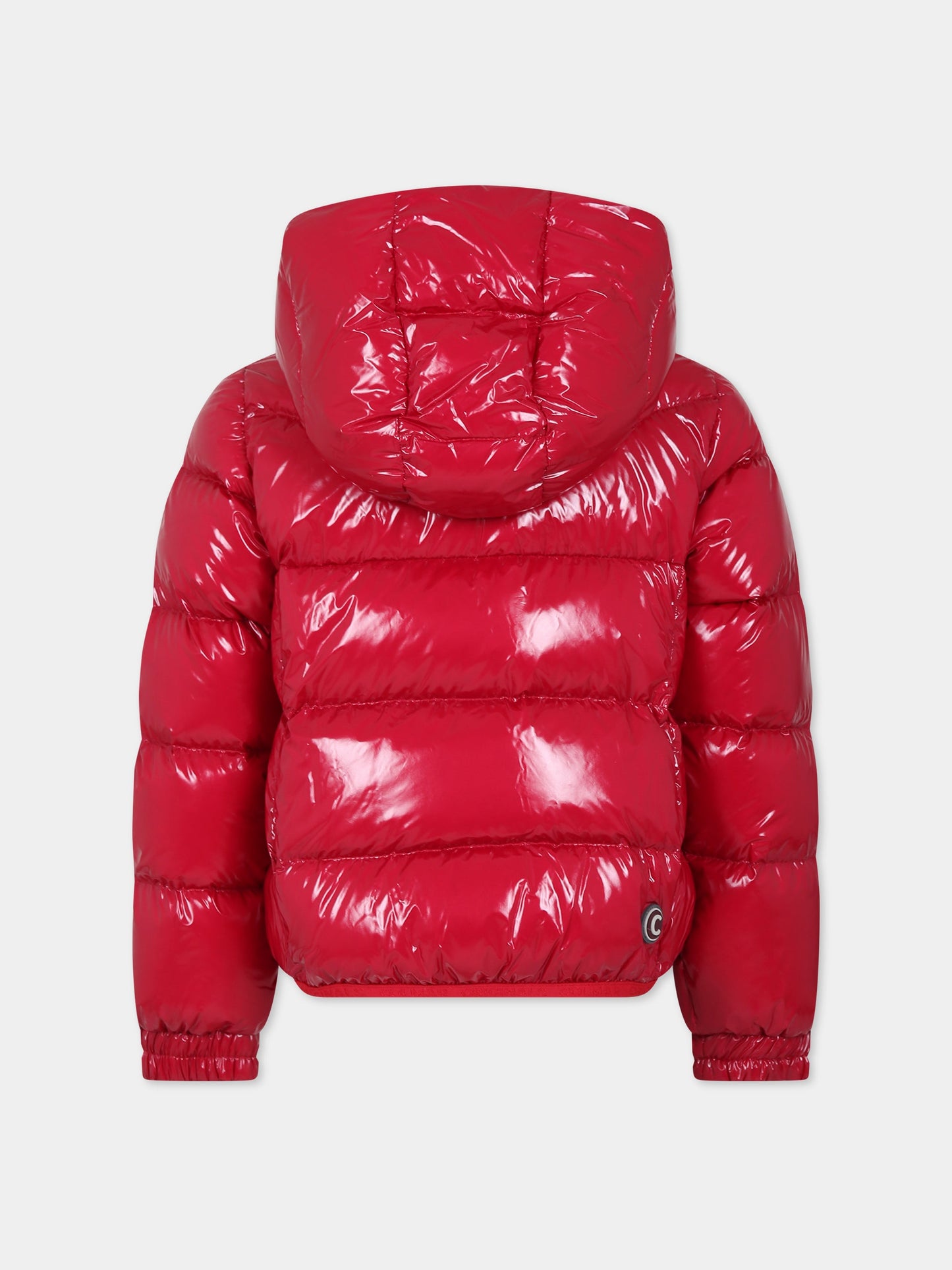 Piumino rosso per bambina con logo,Colmar Originals Kids,3400 8XV 613