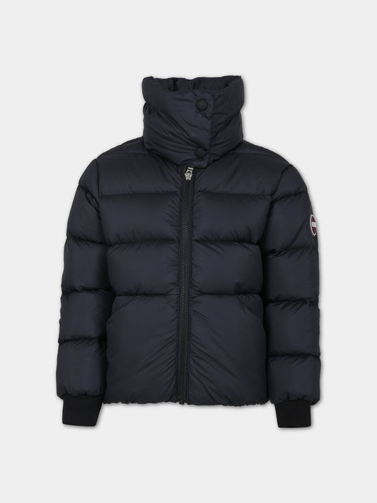 Piumino nero per bambina con logo,Colmar Originals Kids,3428 2XX 99