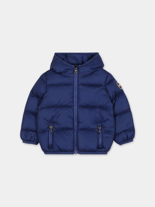 Piumino blu per neonato con logo,Colmar Originals Kids,3470A 9WY 432