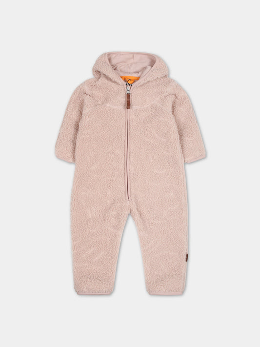 Tutina rosa per neonata con logo,Molo,5W23L302 8766