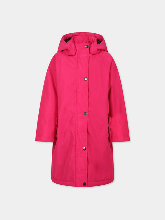 Parka fucsia per bambina,Molo,5W23M307 8775