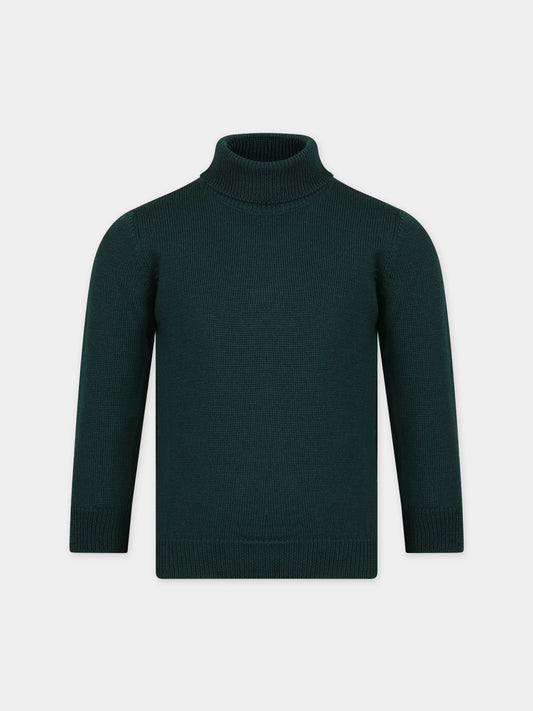 Dolcevita verde per bambino,Little Bear,7155 VERDE