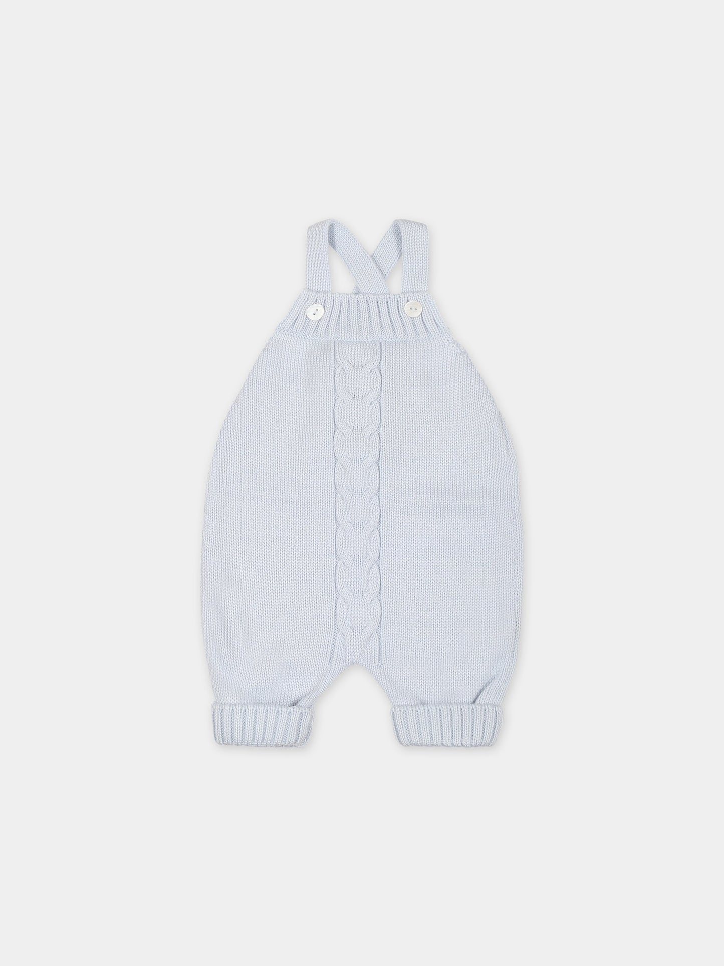 Salopette celeste per neonato,Little Bear,7009 CIELO