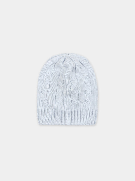 Cappello celeste per neonato,Little Bear,7129 CIELO