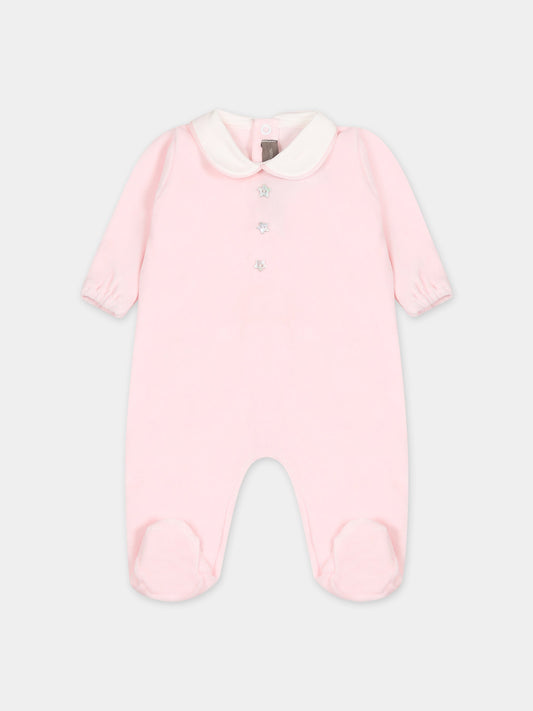 Tutina rosa per neonata,Little Bear,7037 ROSA