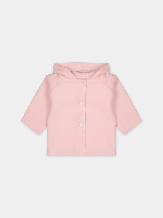 Cappotto rosa per neonata,Little Bear,7142 CIPRIA