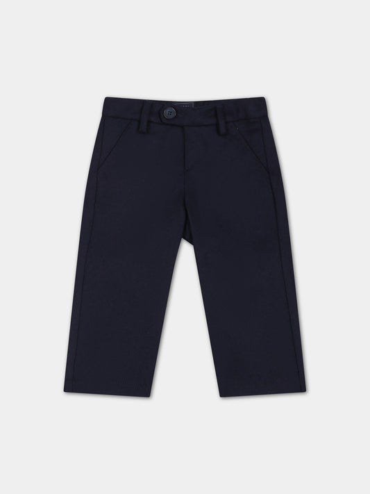 Pantaloni blu per neonato,Fay Kids,FT6520 I0172 621