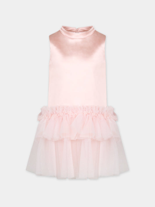 Vestito rosa per bambina,Simonetta,ST1C22 S0145 505
