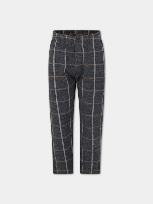 Pantaloni grigi per bambino,Zhoe & Tobiah,WMC4 25