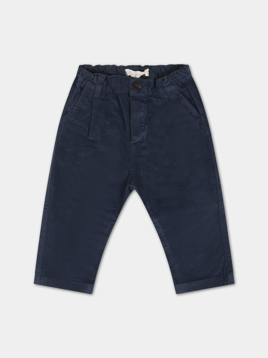 Pantaloni blu per neonato,Zhoe & Tobiah,PJS18 11 BB