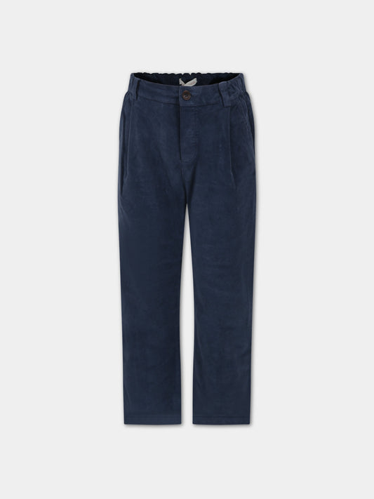 Pantaloni blu per bambino,Zhoe & Tobiah,PJS18 11
