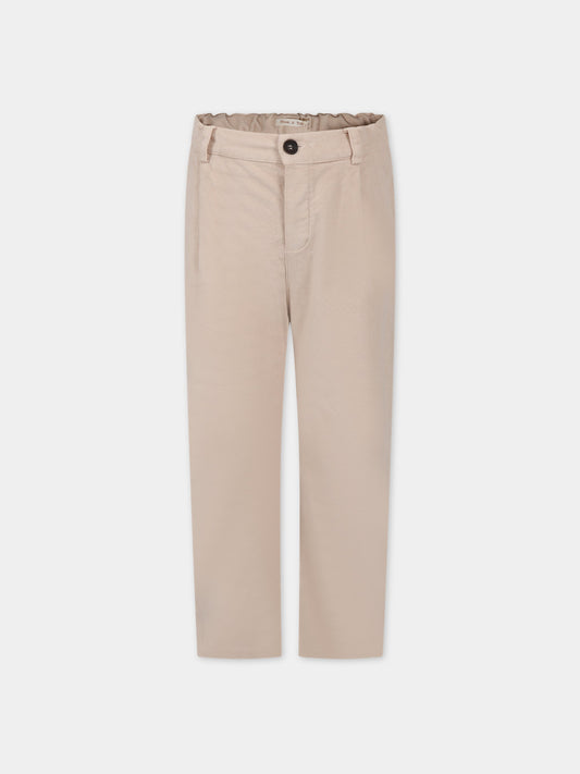 Pantaloni avorio per bambino,Zhoe & Tobiah,PJS18 45