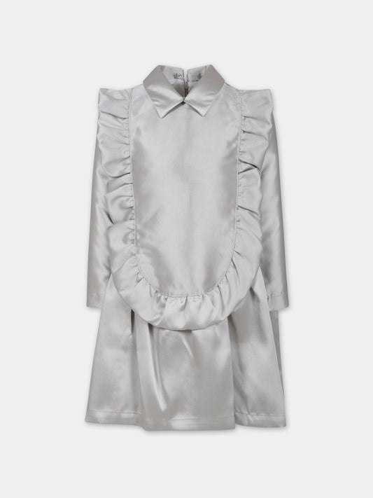 Vestito argento per bambina,Caroline Bosmans,AW23 4029 31 9999