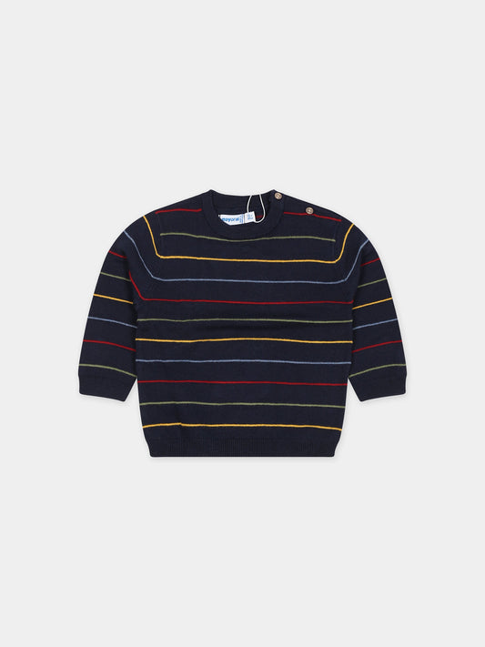 Maglione blu per neonato,Mayoral,2321 081