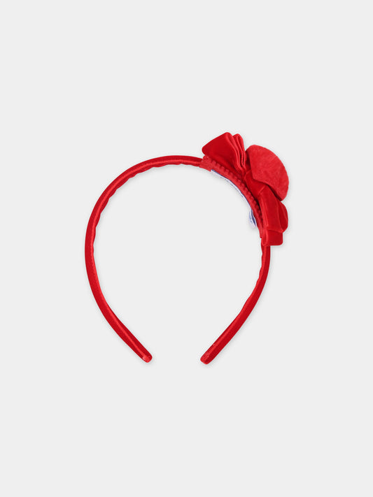 Cerchietto rosso per bambina con cuore,Mayoral,10546 027