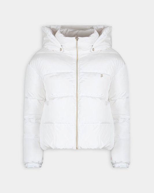 Piumino bianco per bambina con logo,Herno Kids,PI000159G 20045 1000