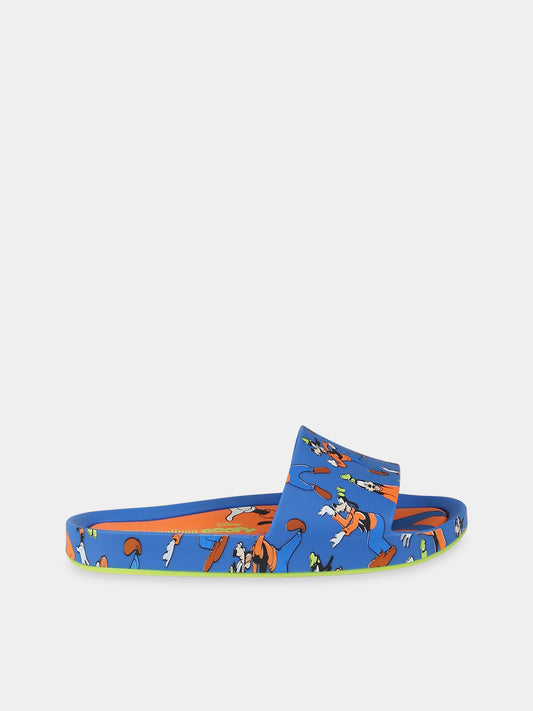 Sandali blu per bambino con Pippo,Mini Melissa,33393 53723