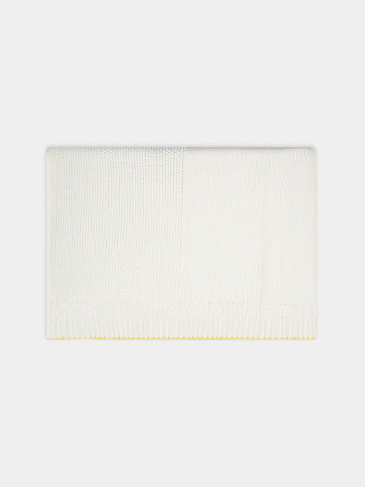 Coperta avorio per neonati con logo,Gensami,COP01-B